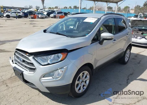 2019 Ford Ecosport Se z USA, uszkodzony, nr VIN MAJ3S2GEXKC304612